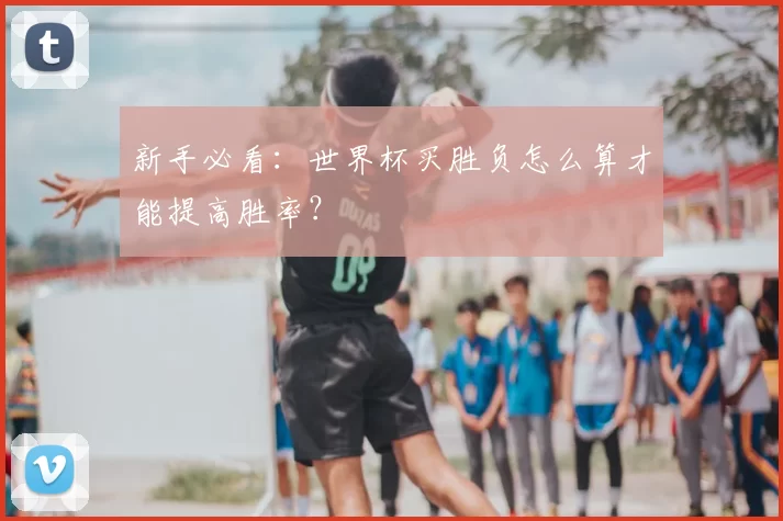 新手必看:世界杯买胜负怎么算才能提高胜率?